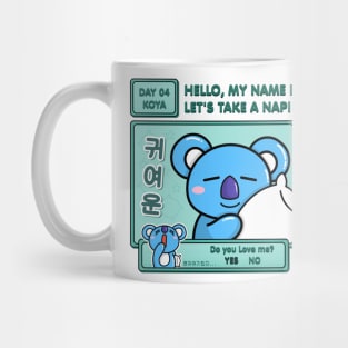 BT21- Koya Game Style Mug